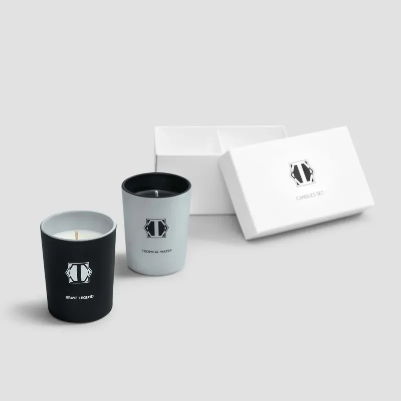 Travel scented candle set Tropical Water