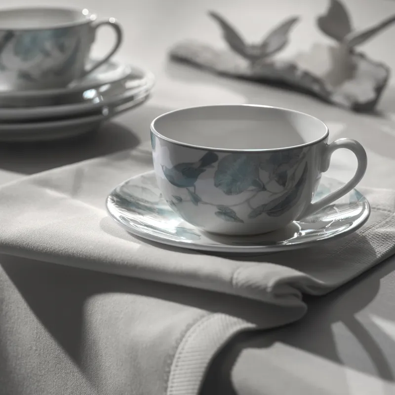 Tea Cup and Saucer set Fiorita