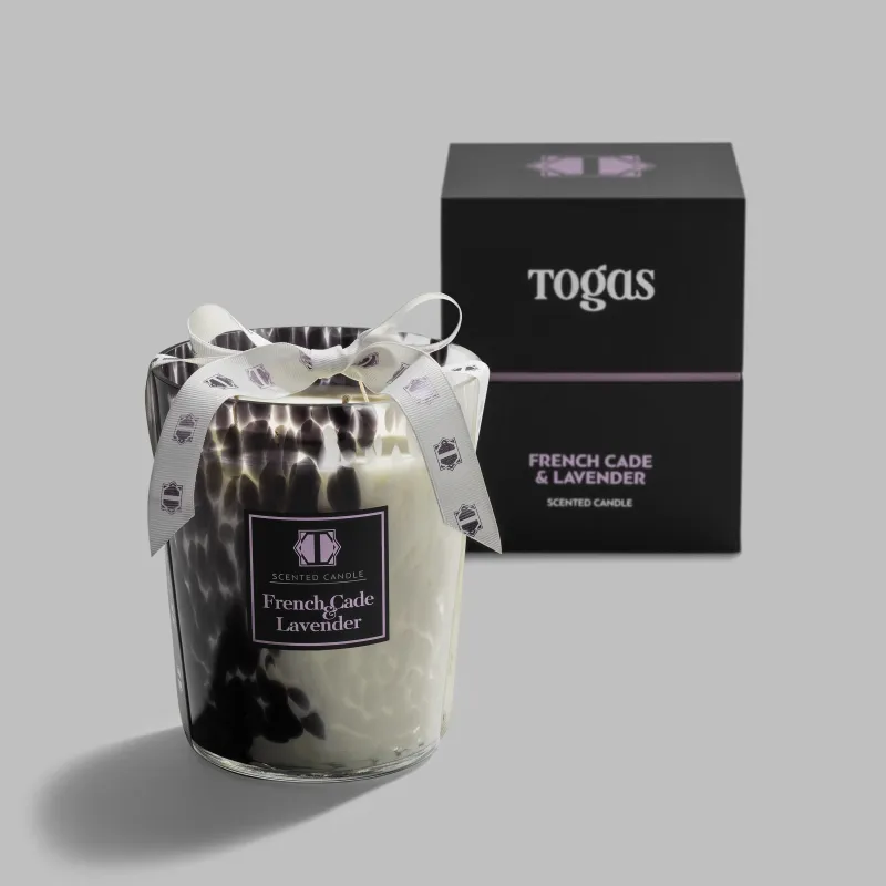 Scented candle French Cedar & Lavender