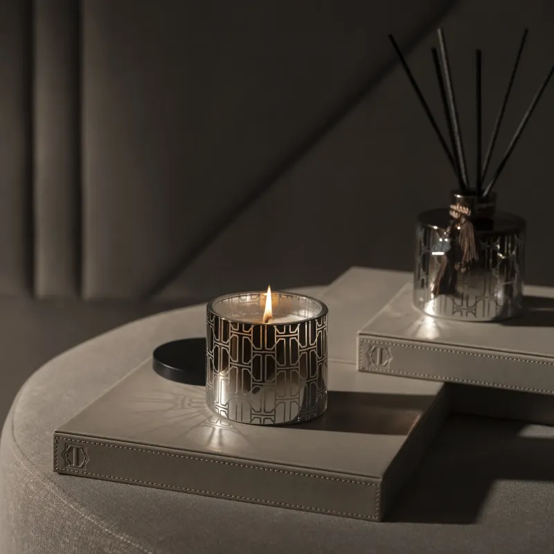 Scented candle Lavender & Amber