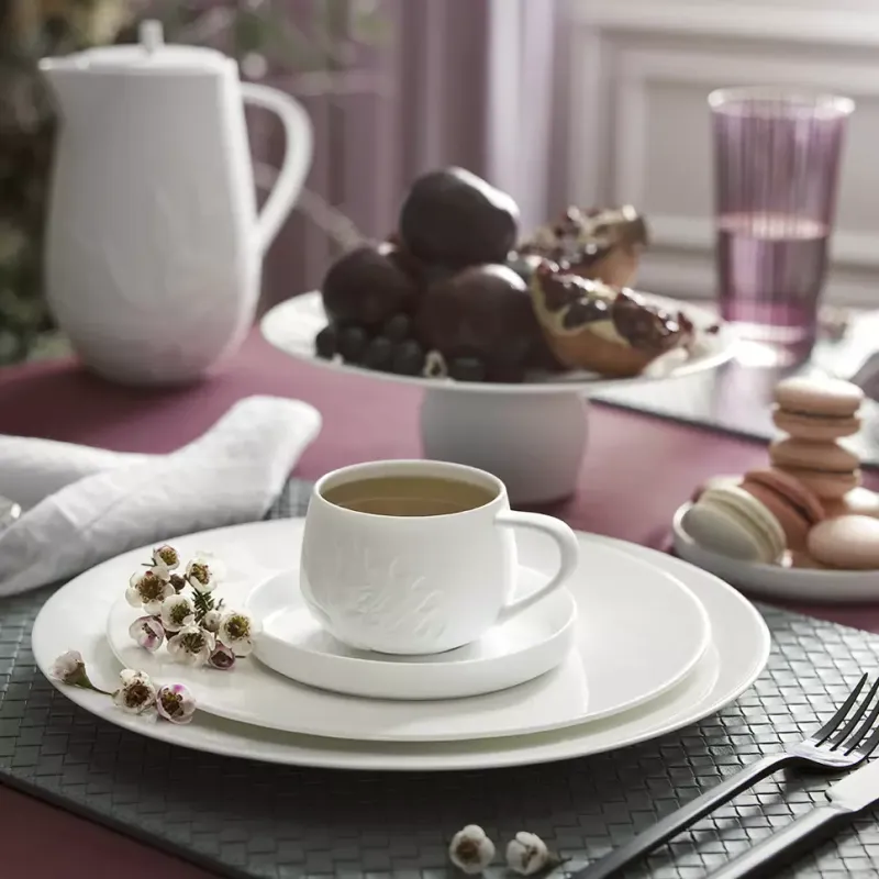 Coffee Cup and Saucer set Lotus
