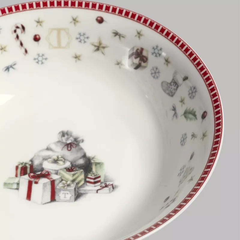 Salad plate Snowfun