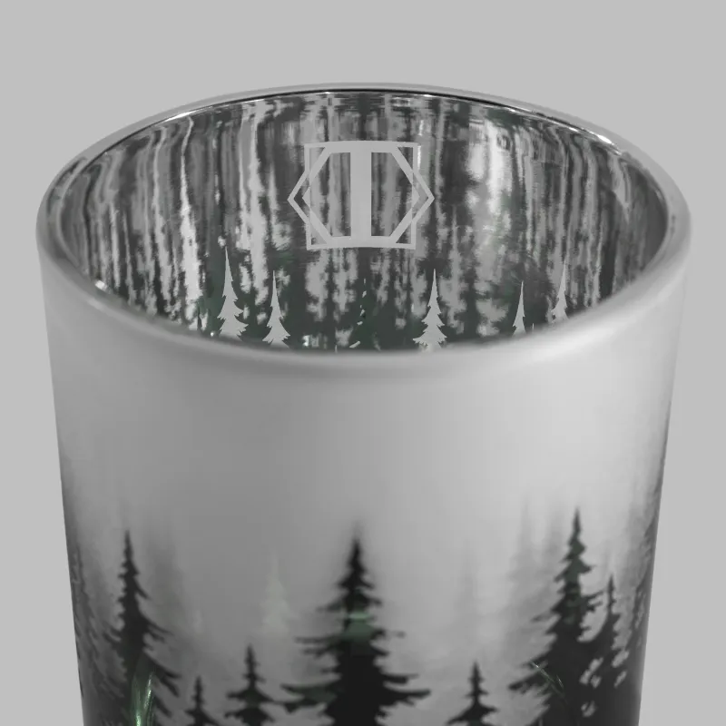Candle holder Snowy