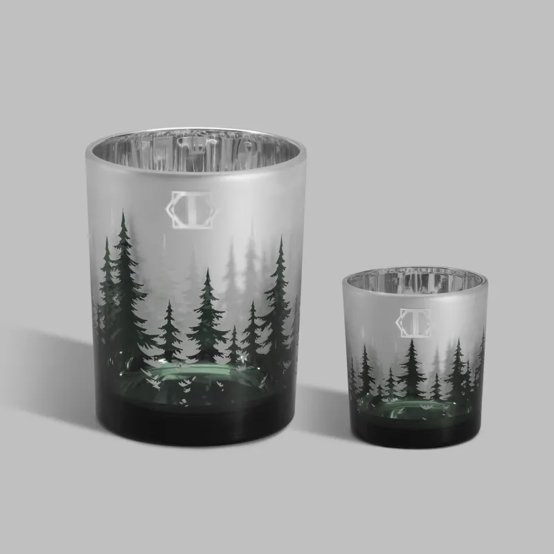 Candle holder Snowy
