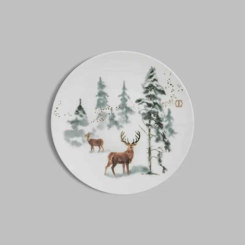 Dessert plate Snowy
