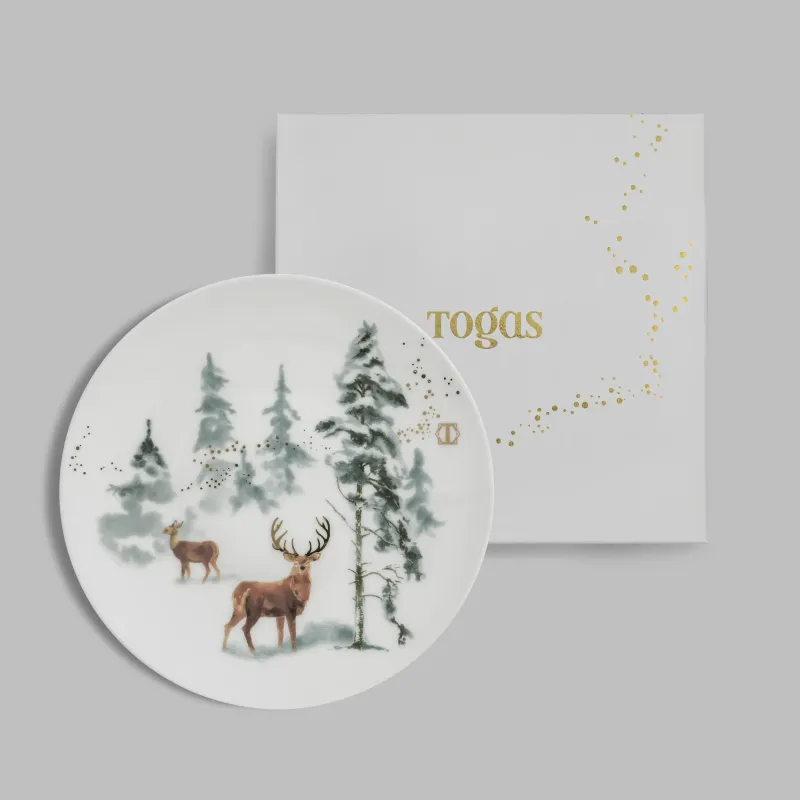 Dessert plate Snowy