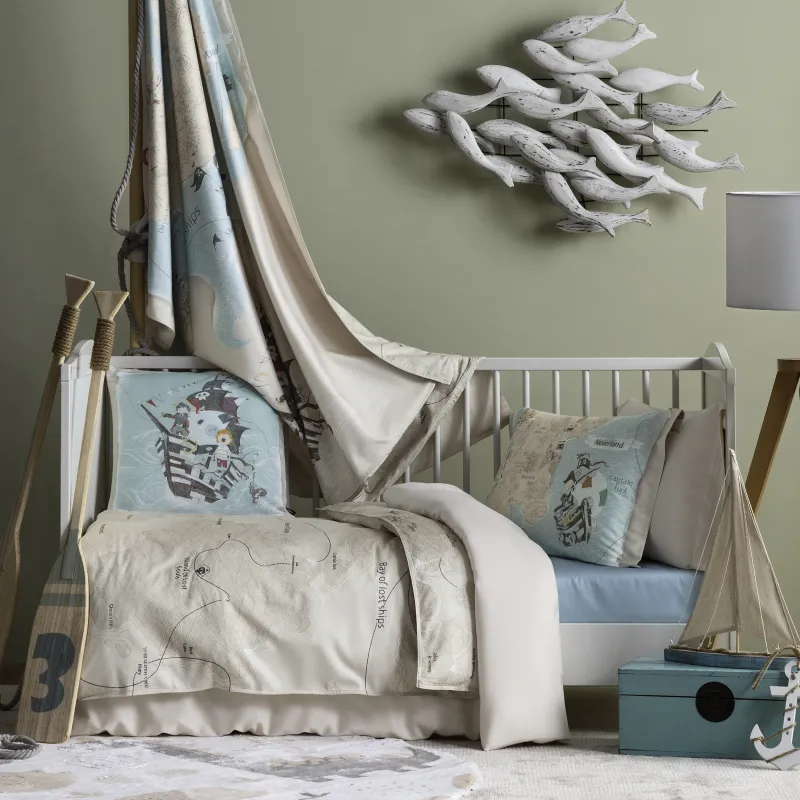 Bed linen set for babies Tortuga