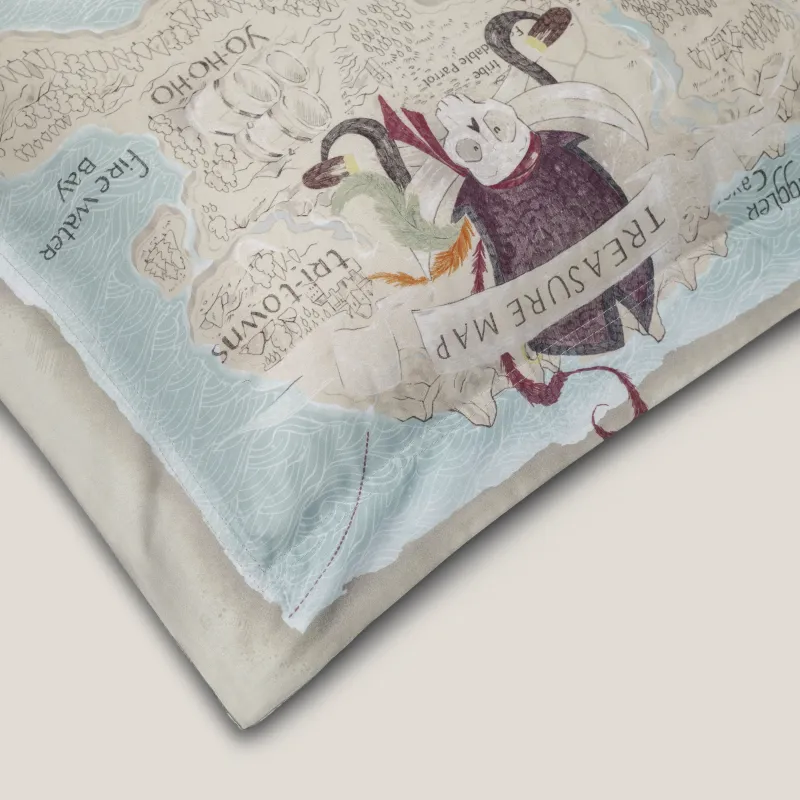 Bed linen set for babies Tortuga