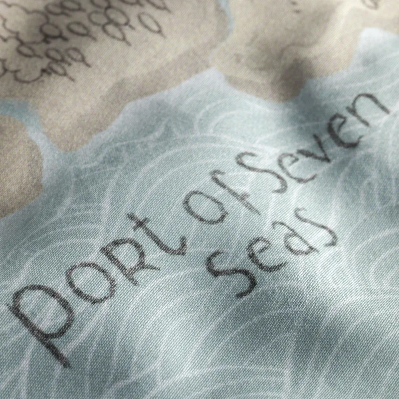 Bed linen set for babies Tortuga