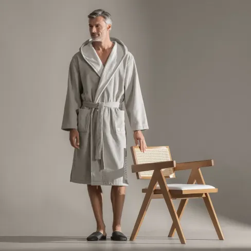 Bathrobe Art Line