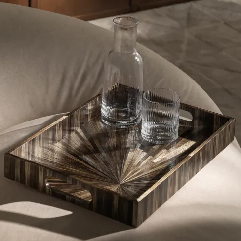 Decorative tray Griss