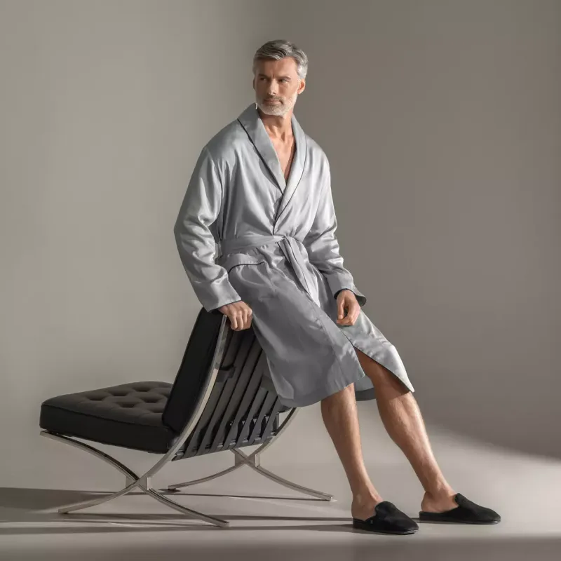 Lightweight robe Anthracite