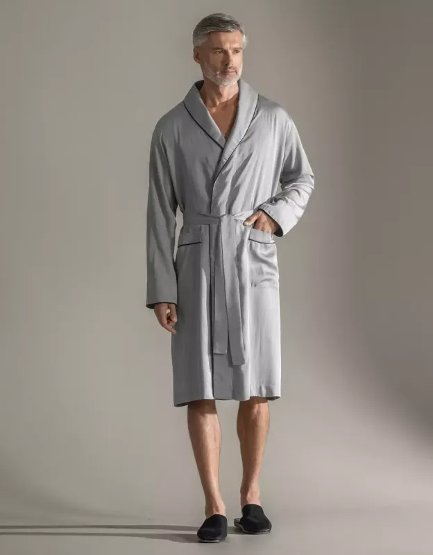 Lightweight robe Anthracite