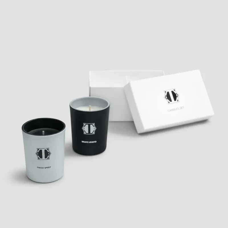 Travel scented candle set Brave Legend