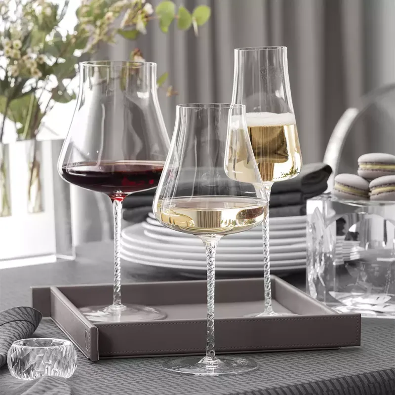 White wine glasses Boccardo