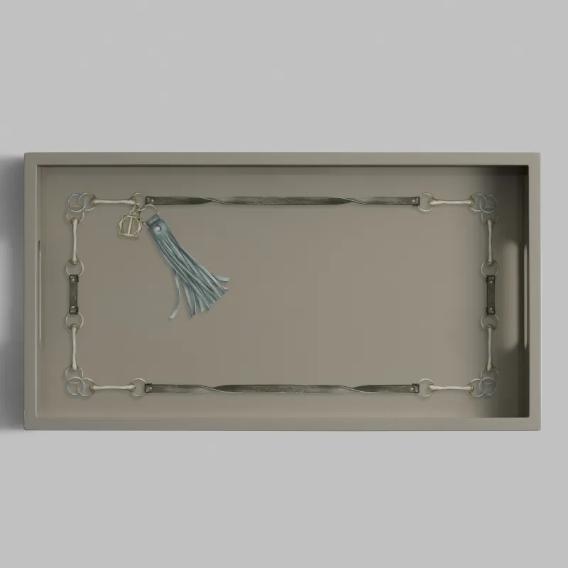 Set decorative tray Equilion
