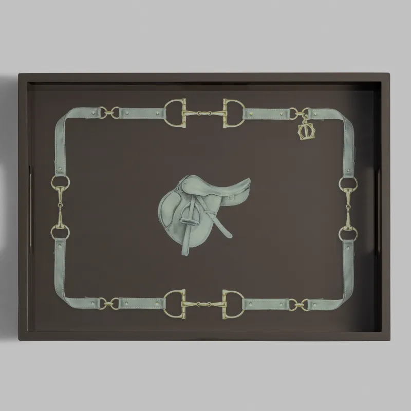 Set decorative tray Equilion