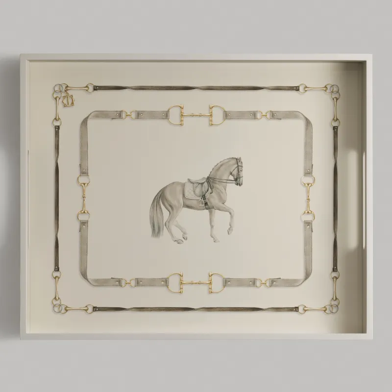 Set decorative tray Equilion