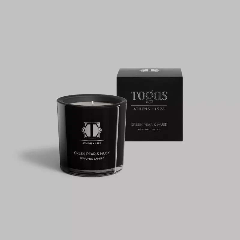 Scented candle Green Pear & Musk