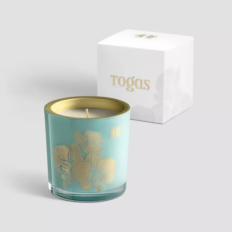 Scented candle Apricot & Oat