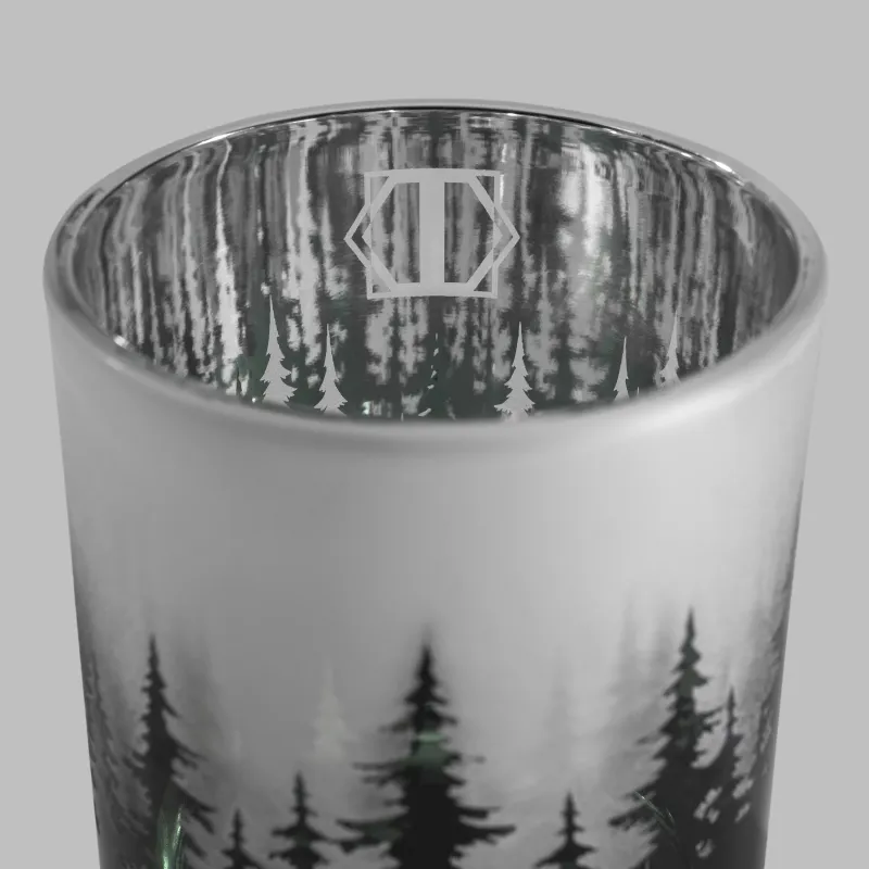 Candle holder Snowy