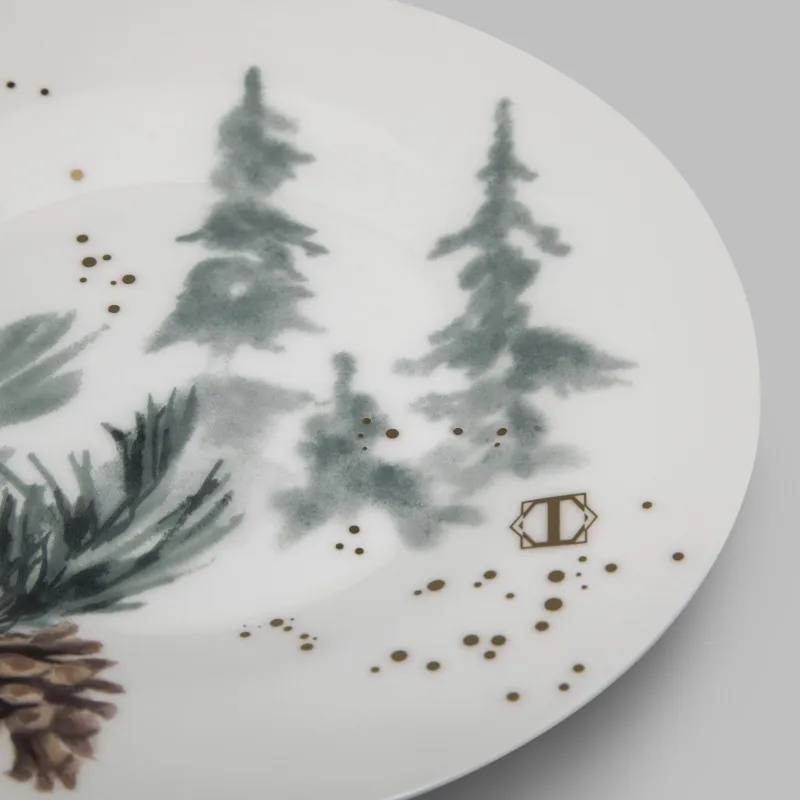 Tea Cup and Saucer set Snowy