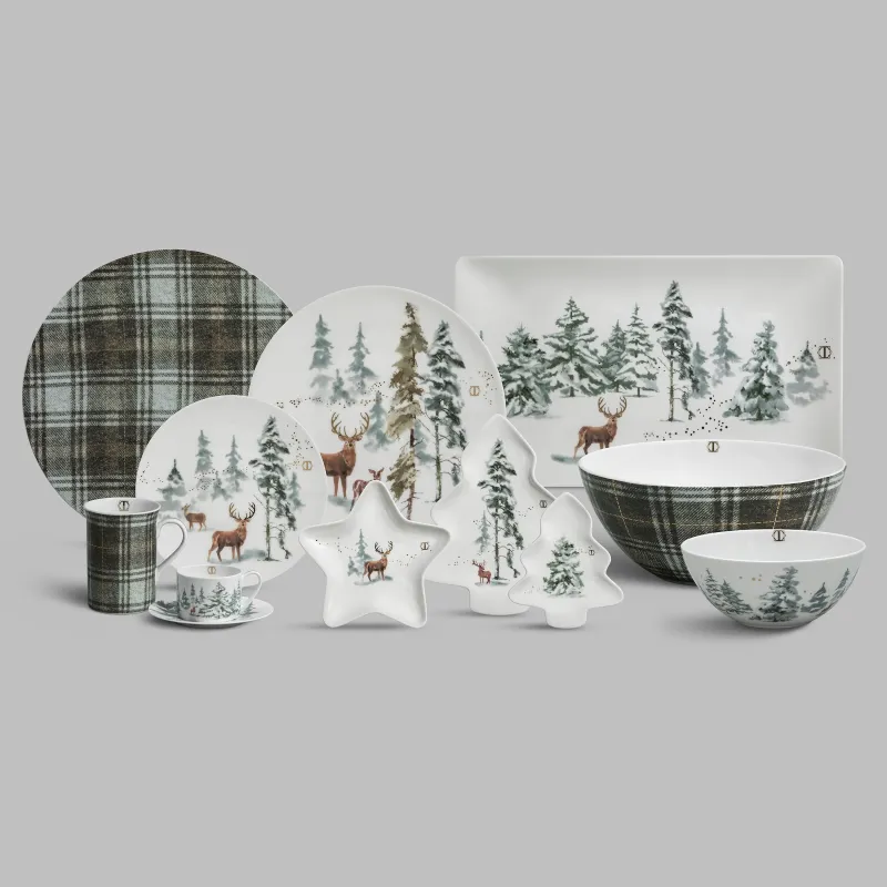 Dinner plate Snowy
