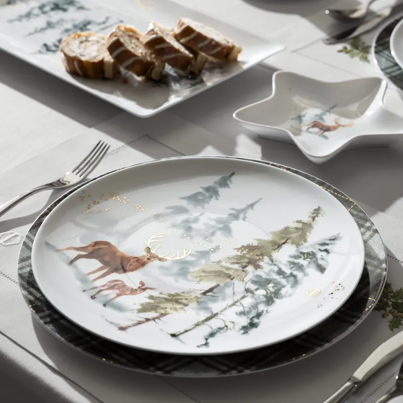 Dinner plate Snowy
