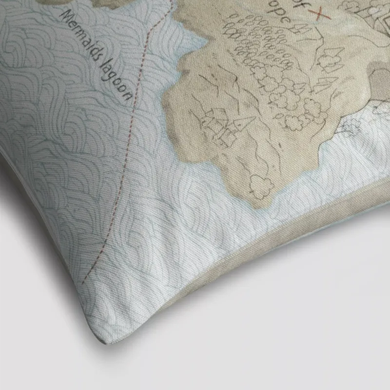 Decorative pillow Tortuga
