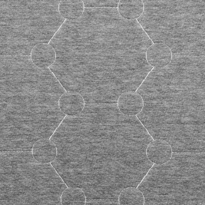 Mattress topper Anthracite
