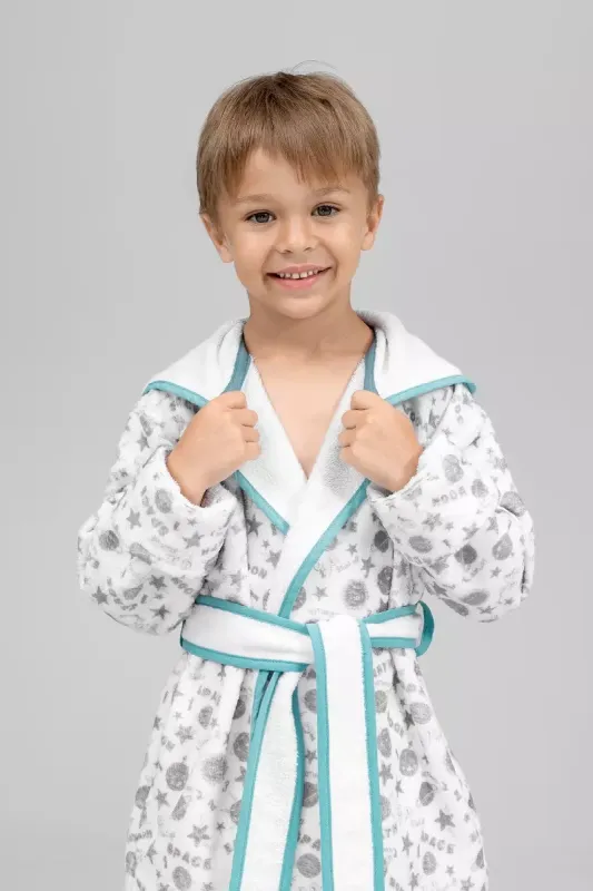 Kids bathrobe Cosmic