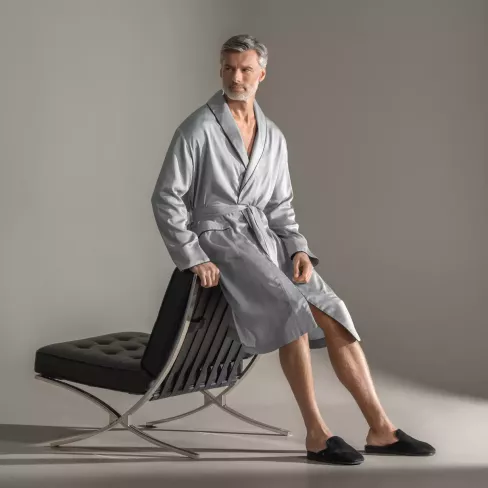 Lightweight robe Anthracite
