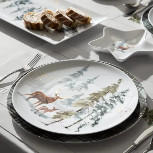 Dinner plate Snowy