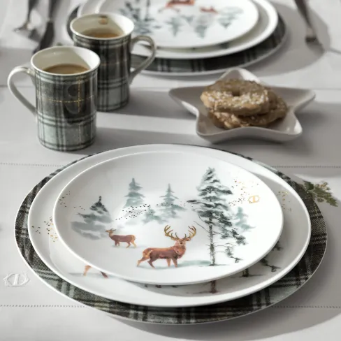 Dessert plate Snowy