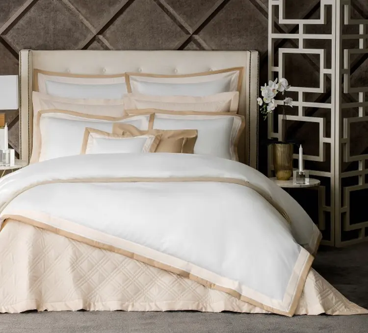 Soft and luxury style white duvet cover