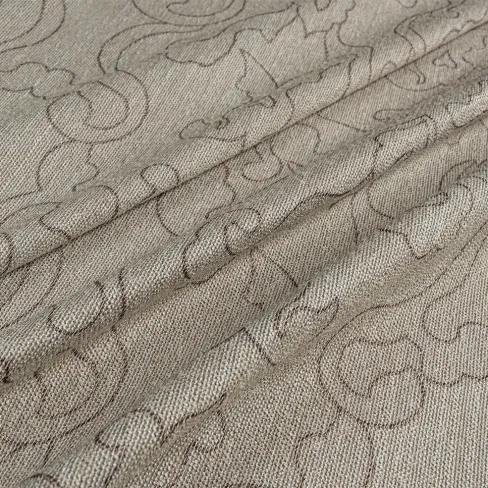 Curtain fabric CORETTA BEIGE, width 320 cm