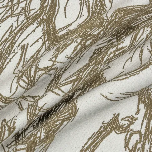 Curtain fabric VOLTIRA SABBIA, width 140 cm