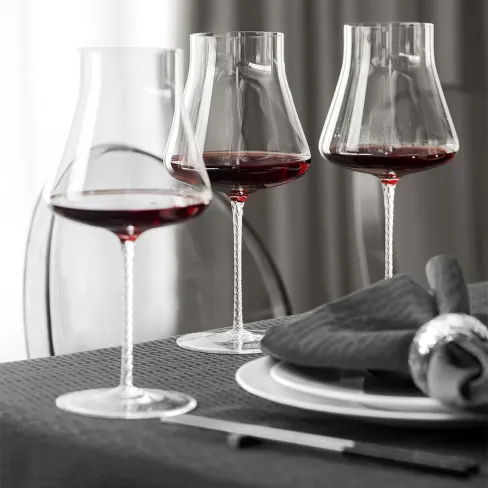 Red wine glasses Boccardo