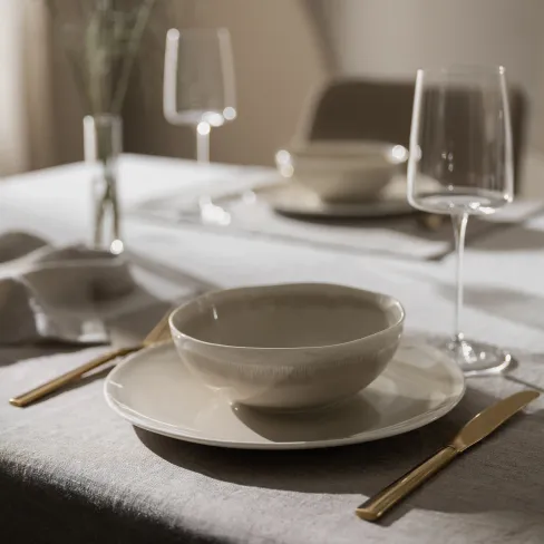 Soup plate Tomita