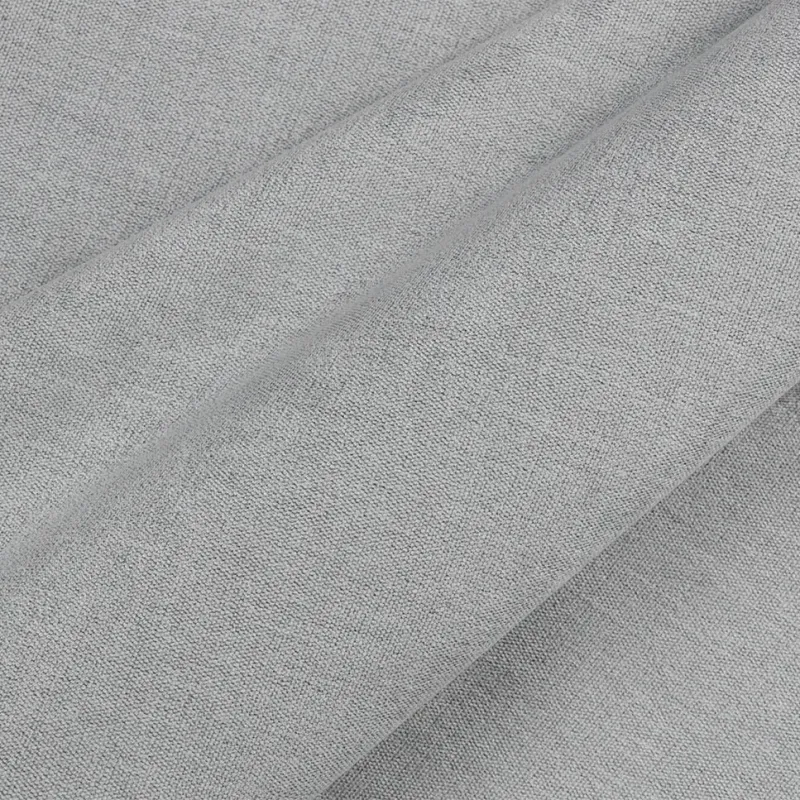 Curtain fabric PAVINO BLACKOUT SILVER, width 278 cm
