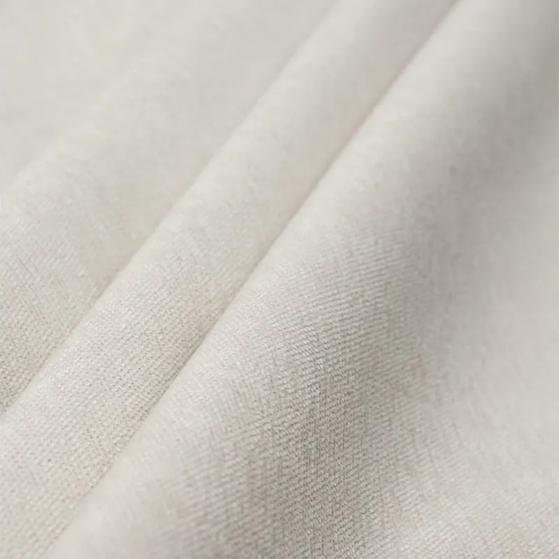 Curtain fabric PAVINO BLACKOUT ECRU, width 278 cm