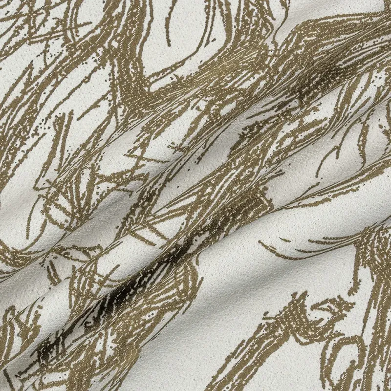 Curtain fabric VOLTIRA SABBIA, width 140 cm