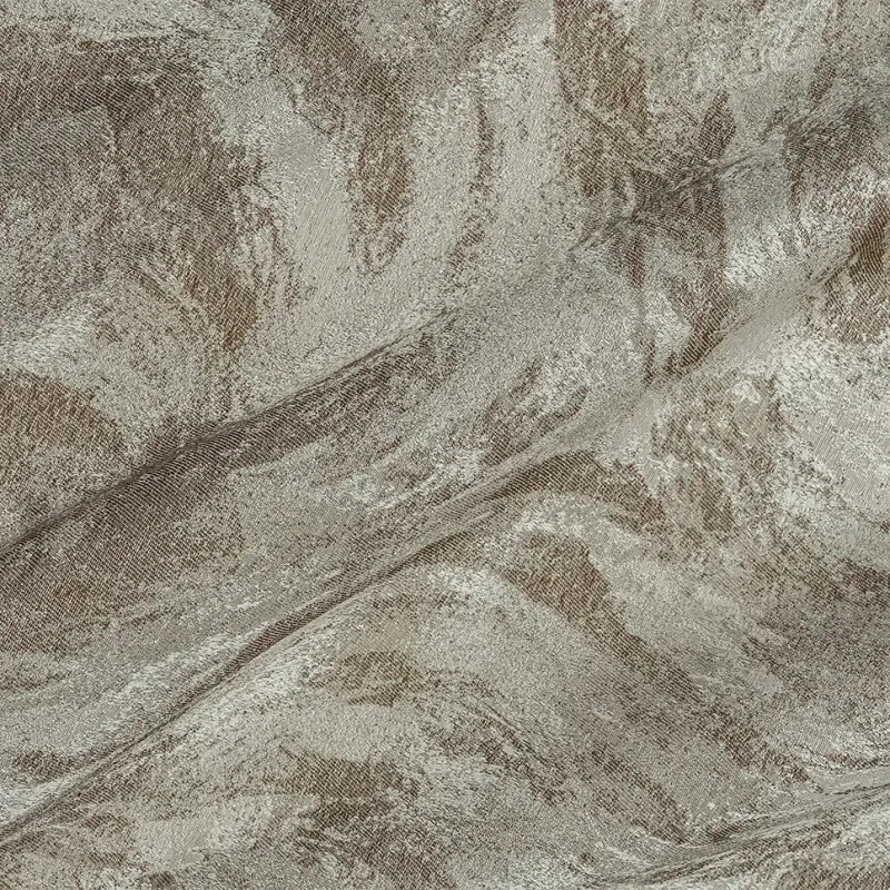 Curtain fabric MINERALS BROWN, width 296 cm