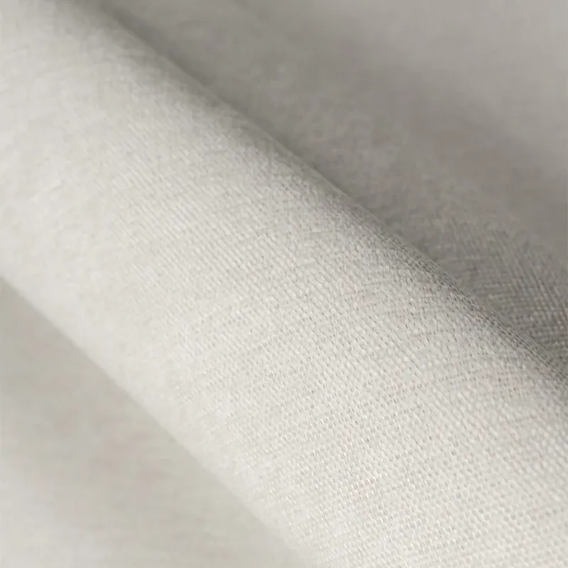 Curtain fabric PAVINO BLACKOUT ECRU, width 278 cm
