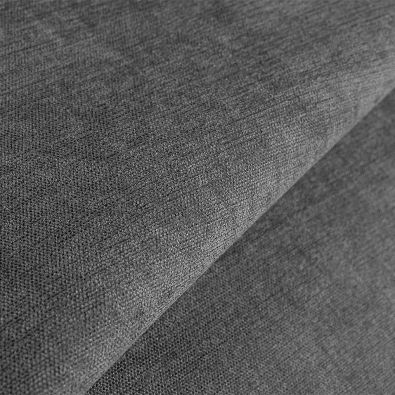 Curtain fabric PAVINO BLACKOUT GRAPHITE, width 278 cm