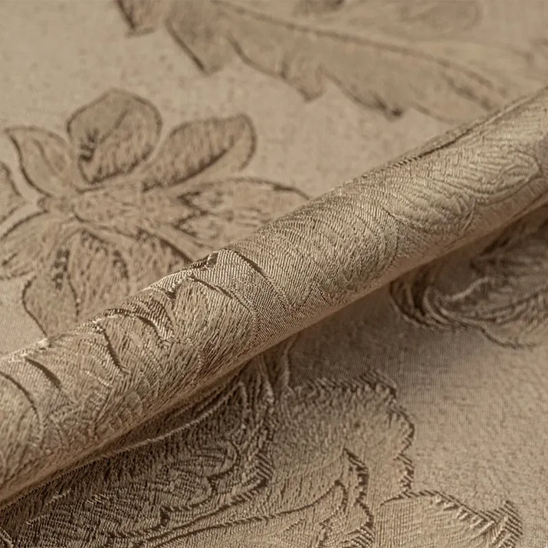 Curtain fabric AKANTH BRONZE, width 138 cm