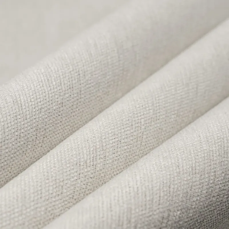 Curtain fabric PAVINO BLACKOUT ECRU, width 278 cm