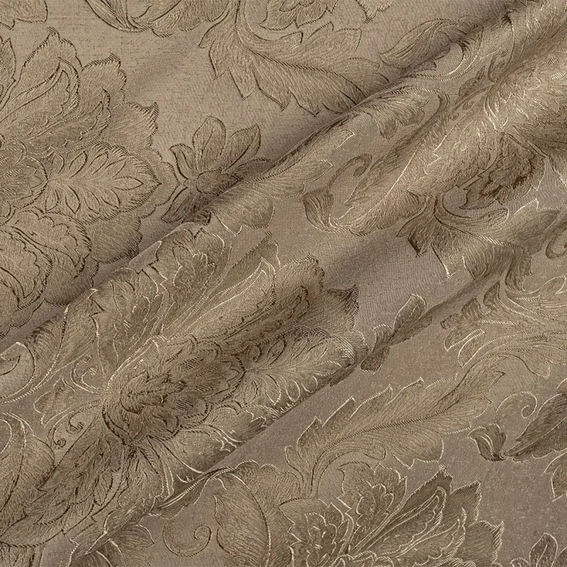 Curtain fabric AKANTH BRONZE, width 138 cm