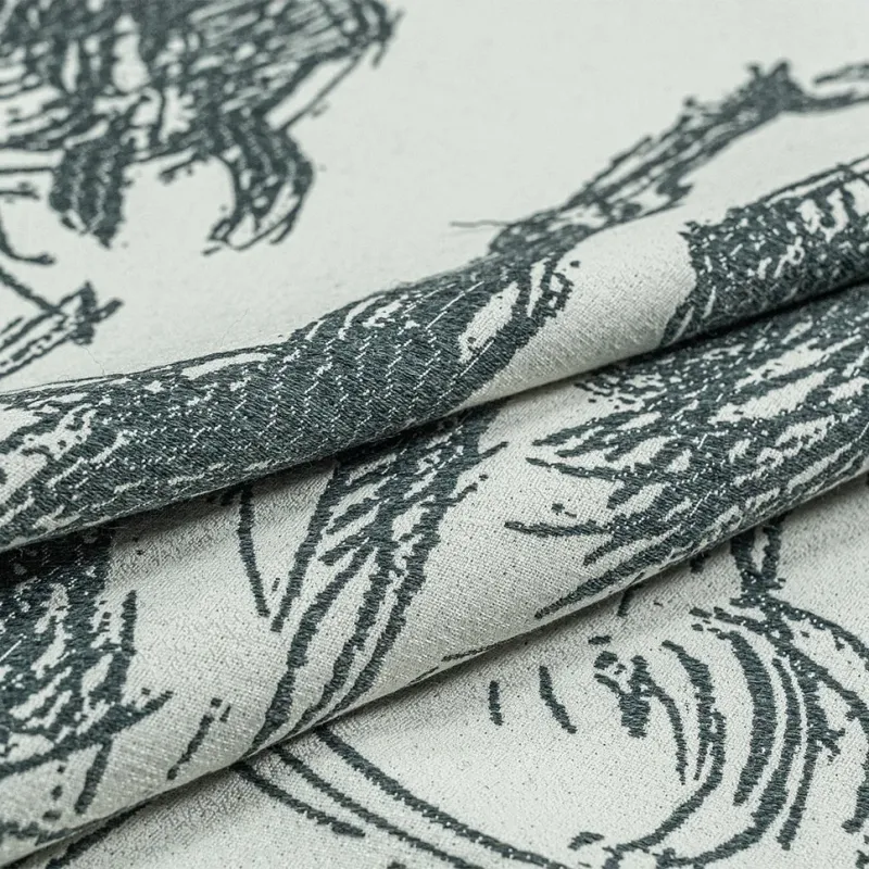 Curtain fabric VOLTIRA VERDE, width 142 cm