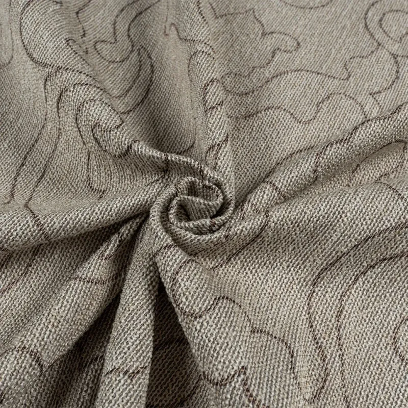 Curtain fabric CORETTA BEIGE, width 320 cm